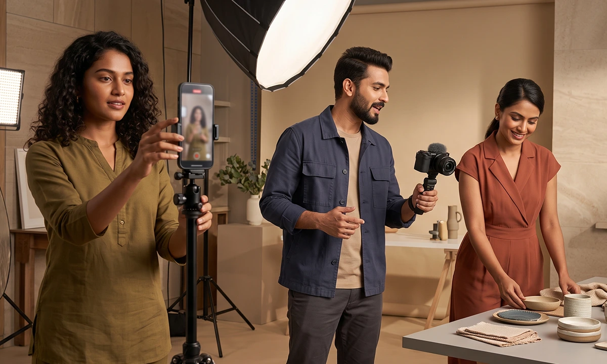 Creator-led content prepared for multiple social platforms