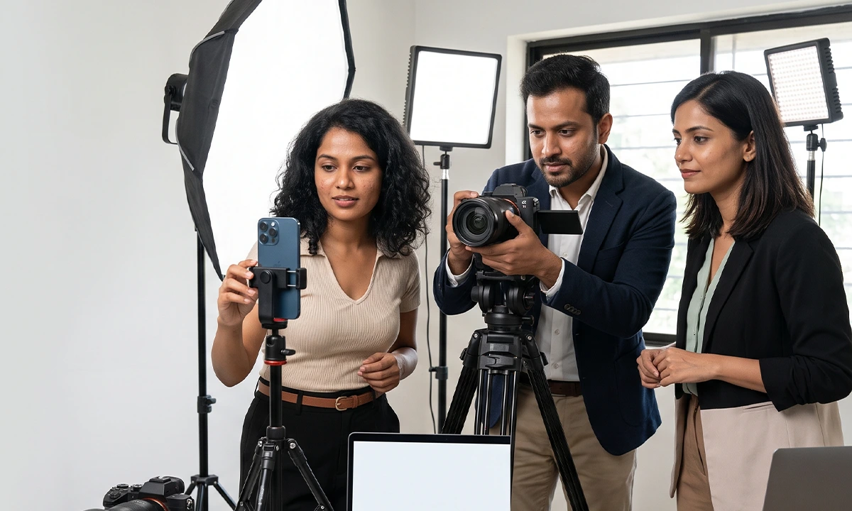 Creator-led content prepared for multiple social platforms