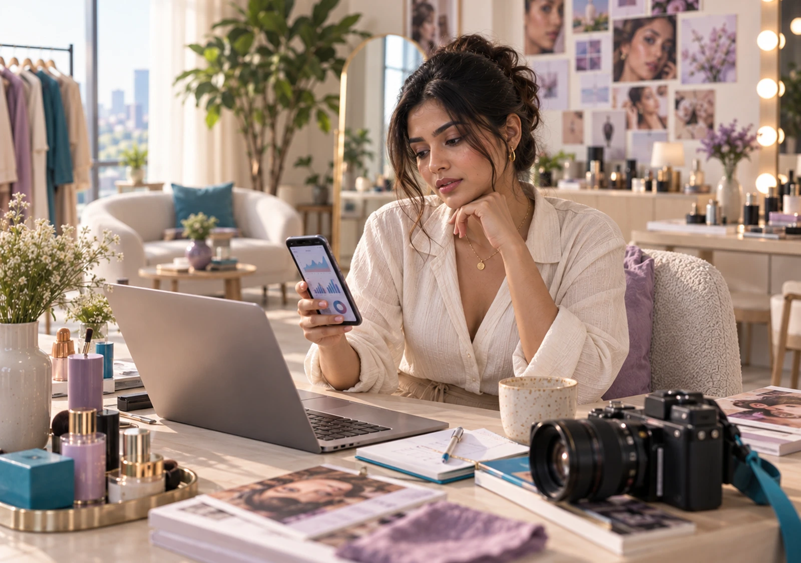 Creator campaign focused on beauty and wellness storytelling